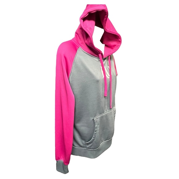 Proedge Knights Apparel KU Hoodie XL Grey‎ Pink University Of Kansas College - Picture 3 of 10